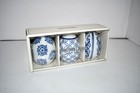 Southern Living Easter Blue   White Chinoiserie Egg Sitters  Set Of 3 Med  l-s5e