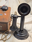 American Electrical Candlestick With Magneto Box