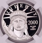 2000-w  50 1 2 Oz American Platinum Eagle Proof Ngc Pf70 Ultra Cameo