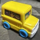 Vintage 1996 Mcdonalds Fisher Price Bus - Ronald Grimace 90s Happy Meal Kids Toy