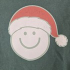 Little Co Lauren Conrad Santa Smiley Face Shirt Green 9m Nwt Organic Cotton
