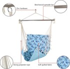 Vera Bradley Just Turtles         Aqua Blue Hammock Chair  Hanging swing New In Box