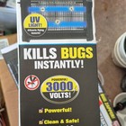 Bell   Howell Monster Zapper Indoor Bug Zapper Uv Light 3000v 2 Bulbs