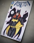 Batgirl Original Comic Art Sketch Cover Barbara Gordon Dc Batman Superman Flash