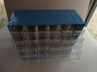 Vtg Large Usa 60 Drawer Akro Mils Metal Parts Storage Organizer Good Cond  read 