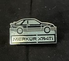 Vintage Merkur Xr4ti Motorsport Pin Badge Set 3pc     1980s Ford Memorabilia