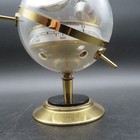 Vtg Mcm Sputnik West Germany Weather Instrument Barometer Hydrometer Thermometer