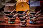 Tibetan Singing Bowl Set Of 7 - Chakra Himalayan Meditation Singing Bowl Set