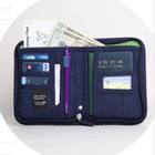 Family Travel Wallet Passport Holder Rfid Blocking Document Organizer Bag Case
