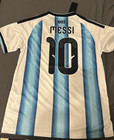 Messi 10 Argentina Jersey 2026 Home Player Version Men Adult Fan Apparel New