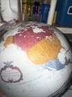 Vintage Replogle 12  Diameter World Globe Platinum Classic Series  Raised Relief