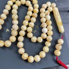 Natural Amber Misbaha Tasbih 66 Prayer Beads 10mm 47g