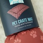 New Dog Crate Dog Bed Kennel Pad Pet Crate Mat Sz 29 x19  Gift Idea Paw Prints 