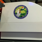 Parody Usps Postal Service Keep Your Bush Trimmed 3 5  Sticker 2 Pack Letter Mai