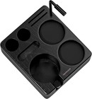 Normcore Compact Espresso Tamping Station  Black Ash Wood  58mm  1st Edition