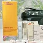 Ulta 21pc Beauty Bag Gift Set Skincare Makeup Travel Samples Cosmetic Case Train