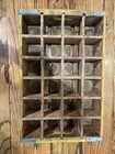 Vintage Coca-cola Coke Yellow Wooden Bottle Crate Holds 24 Bottles 1960