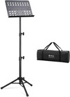 70 - Inch Metal Professional Portable Perforated Sheet Music Stand - Folding    