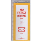 Prinz Stamp Mounts Black 265mm X 45mm Strips Panes Philatelic Archival
