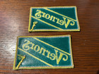 A Pair Of Vintage Vernors Ginger Ale  Embroidered Patchs 3 5  X 2  New