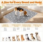Washable Pee Pads For Dogs 2pack Reusable Puppy Pads Fast Absorbent Dog Pee Pads