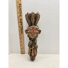 Wild Hop Brewing Co Organic Lager Beer Tap Handle Wheat Hops Sculptural Brown