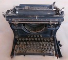 1936 Underwood Model 6 Typewriter For Parts As Is Antique Typewriter