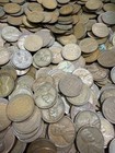 Lot Of 500 Lincoln Wheat Cents Random Year mint 1909-1958 Us Copper Coin Lot