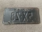 Rare 1950 New York Low Digit License Plate All Original Paint 5x 28