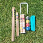 Franklin Croquet Set     4 Player Outdoor Lawn Game - New