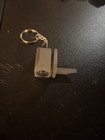 3-d Printed Fake Replica Airsoft Switch Keychain Stainless Steel 3x Sized Up