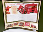 Danbury Mint 1950 Coca-cola Christmas Santa Delivery Truck-brochure   Paperwork 
