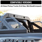 Truck Roll Bar Adjustable Chase Rack With 6 Auxiliary Side Marker Lamps