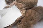 1 2 Pound Brown Sheepskin Craft Scraps Sewing Costumes  Pads  Pet Toys  Stuffing