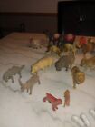 Celluloid   Plastic Animal Figures Lot Of 50   Vintage Made In Usa  Japan