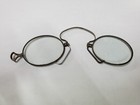     Antique Pinch  Pince Nez Reading Nose Glasses Spectacles Frames Only