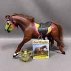 Vintage Marchon Grand Champions Derby Winner Commotion Horse Card Trophy