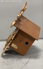 Brown Multicolor Bird Leaf Faux Cuckoo Clock Home Decor Wall