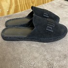 Puma X Fenty By Rihanna Black Slides Slippers Sz 9 5