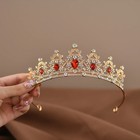 Children s Princess Crown Crystal Tiara Girls Hair Accessories High-end 