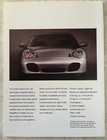 Porsche 911 996 Turbo First Official Sales Brochure 2001
