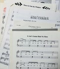 100  Vintage Music Junk Journal Supplies Mixed Lot Scrapbook Collage Paper