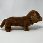 Russ Dachshund Plush Dog Red Brown Wiener Stuffed Toy 14  Yomiko Classics