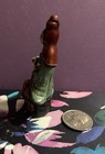Vintage Chinese Porcelain Signed Snuff Statue