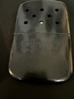 Lot  2  Zippo Hand Warmer Refillable Black orange Outdoor Camping Hunting