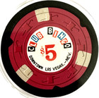 Casino Chip  Club Bingo Casino  5 Las Vegas Casino Legends Hall Of Fame