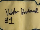Victor Hovland Autographed 2019 Masters Pin Flag