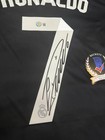 Cristiano Ronaldo  7 Signed Autographed Soccer Jersey Beckett Coa Black