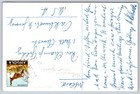 Vintage Angola Postcard Luanda African Elephants Fauna 1958 Rppc