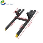43 Inch Tractor Bucket Forks Clamp On Pallet Forks Loader Bucket 2000 Lbs
